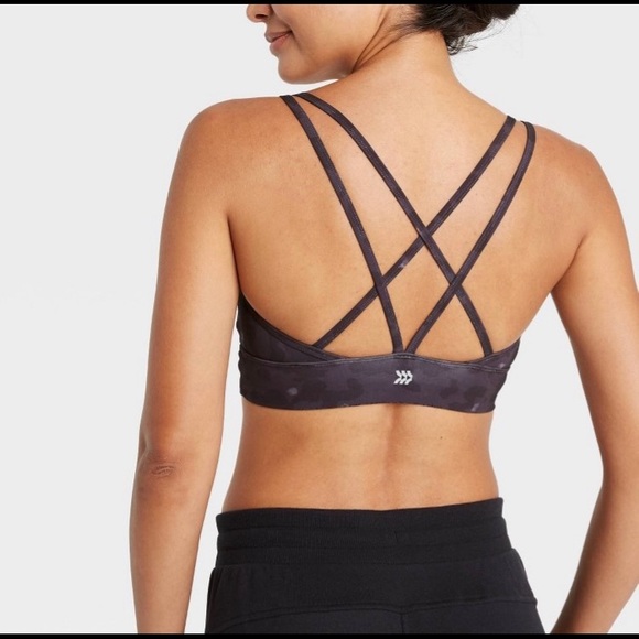 all in motion Other - Women’s Black Leopard  Print Sports Bra M